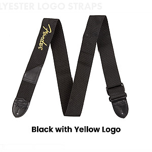 Fender 2" Poly Black Strap